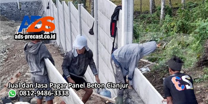 Jasa Pemasangan Pagar Panel Beton Cianjur ADS Precast