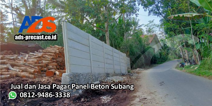 Jasa Pemasangan Pagar Panel Beton Subang - ADS Precast
