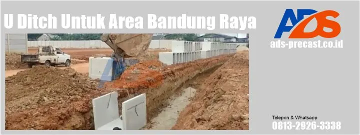 Fungsi U Ditch Untuk Wilayah Bandung dan sekitarnya